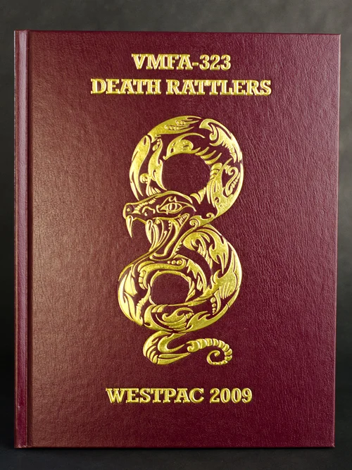 Leatherette Cover with Foil Stamping and Embossing