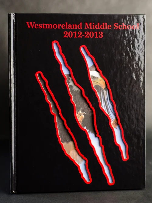 Gloss Lamination Cover with claw mark Die-Cut 