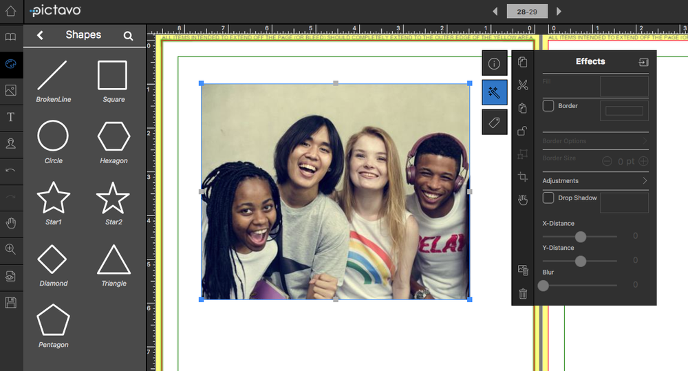 Cropping Images Into Shapes Pictavo
