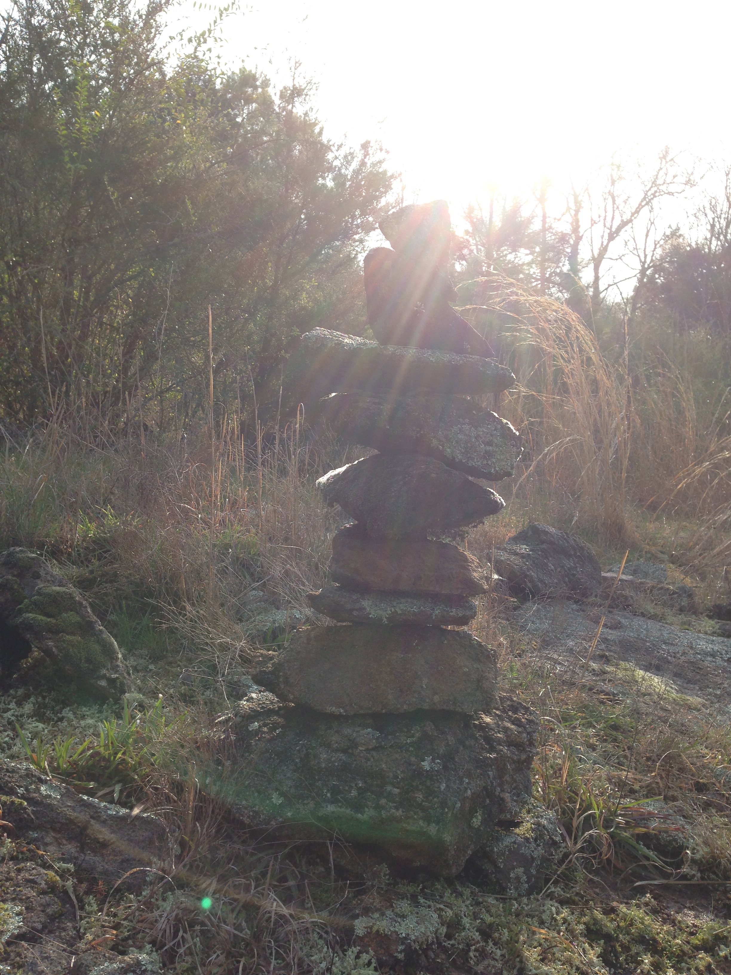 Stacked stone. Athens, GA. Spring 2014