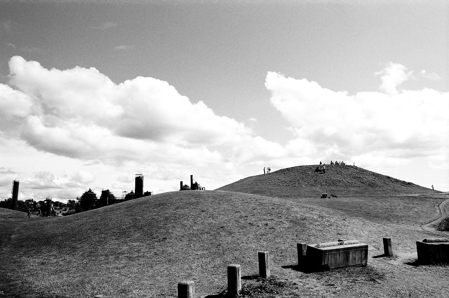  Gas Works Park, Seattle, Washington  August 2013     Olympus OM-1n  Kodak Tri-X 400 