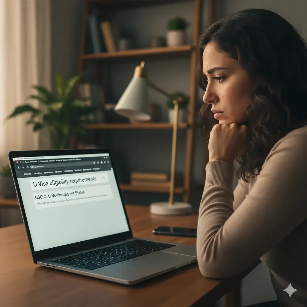 Qué es una Visa U?  Cuál es la Elegibilidad Para una Visa U?