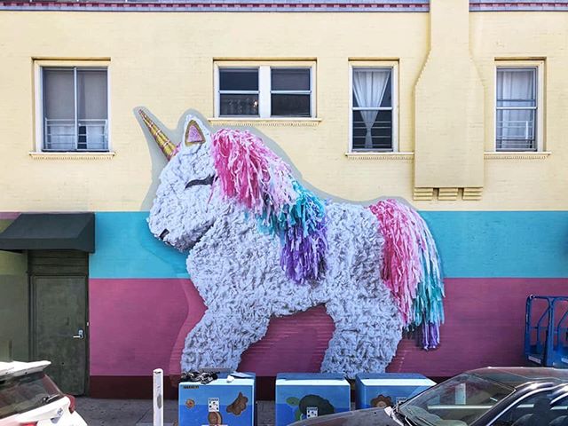 The newest wall art in Logan Heights just went up this morning. Corner of 26th and Imperial. 
I chose the pi&ntilde;ata as a subject because I wanted to tie this work into the neighborhood and celebrate strong Mexican-American culture that lives here