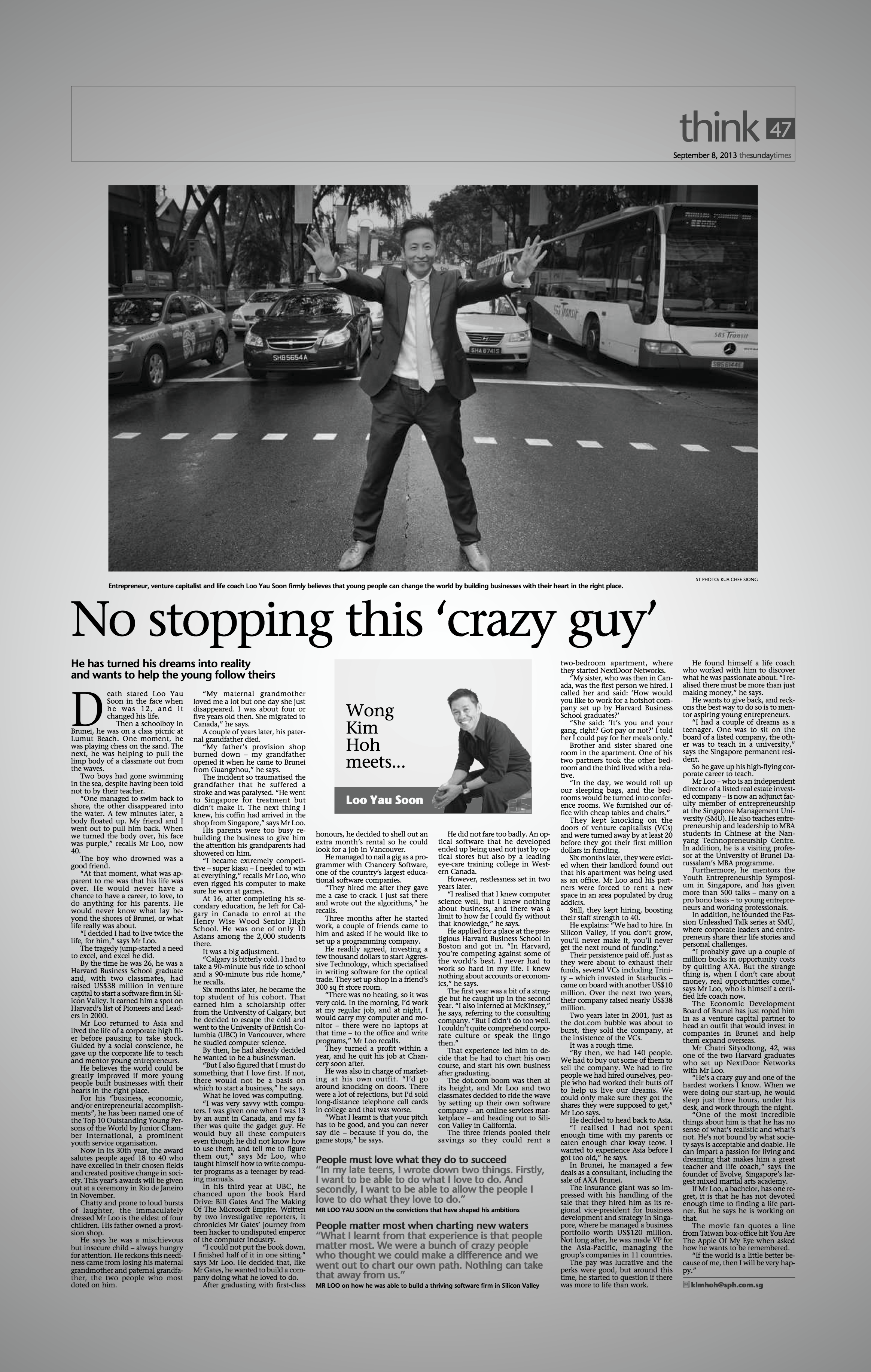 (3) Sunday Times, 2013