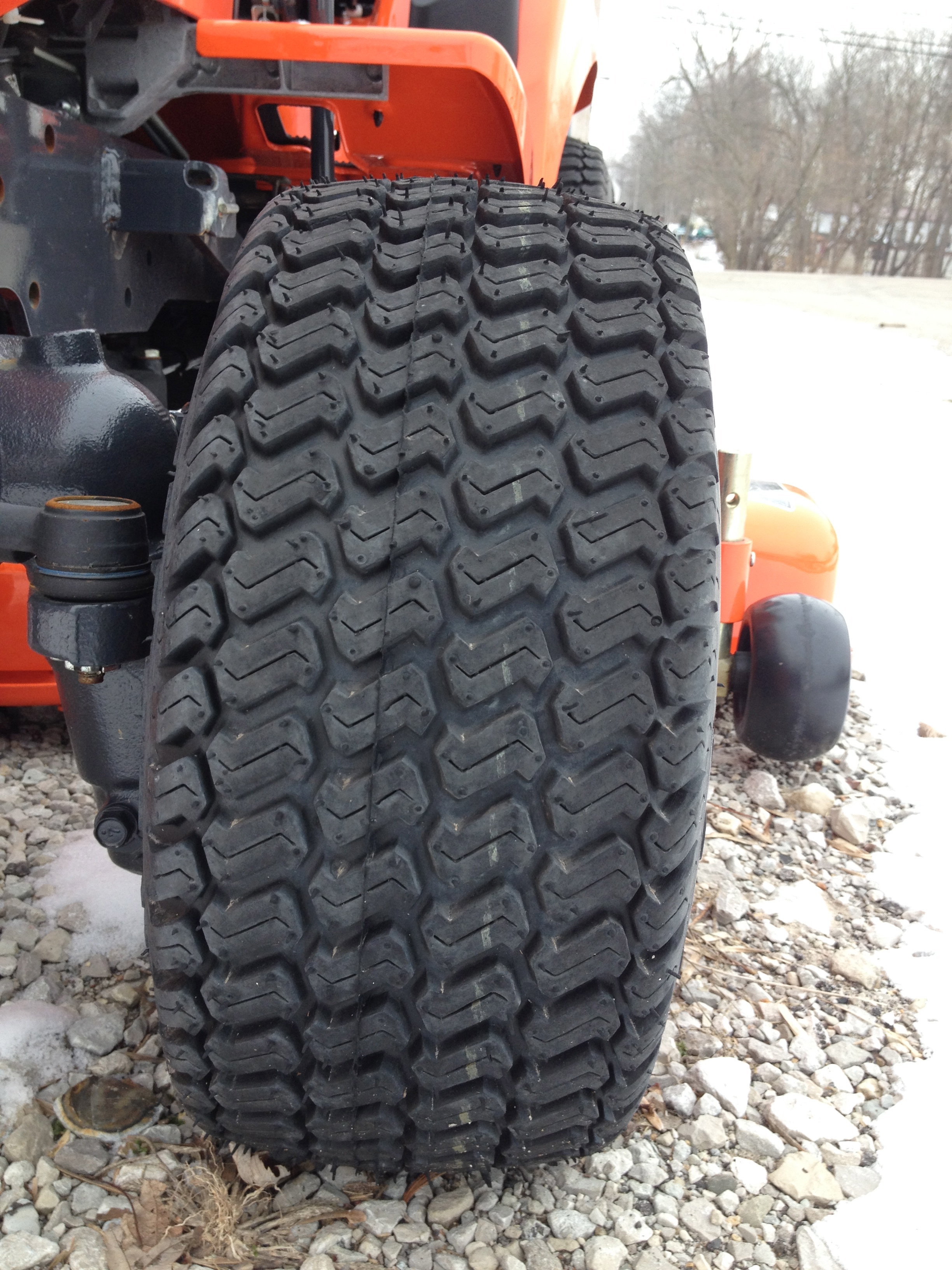 Kubota Tractor Tire Size Chart