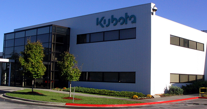 The Kubota Manufacturing Headquarters in Gainsville, GA