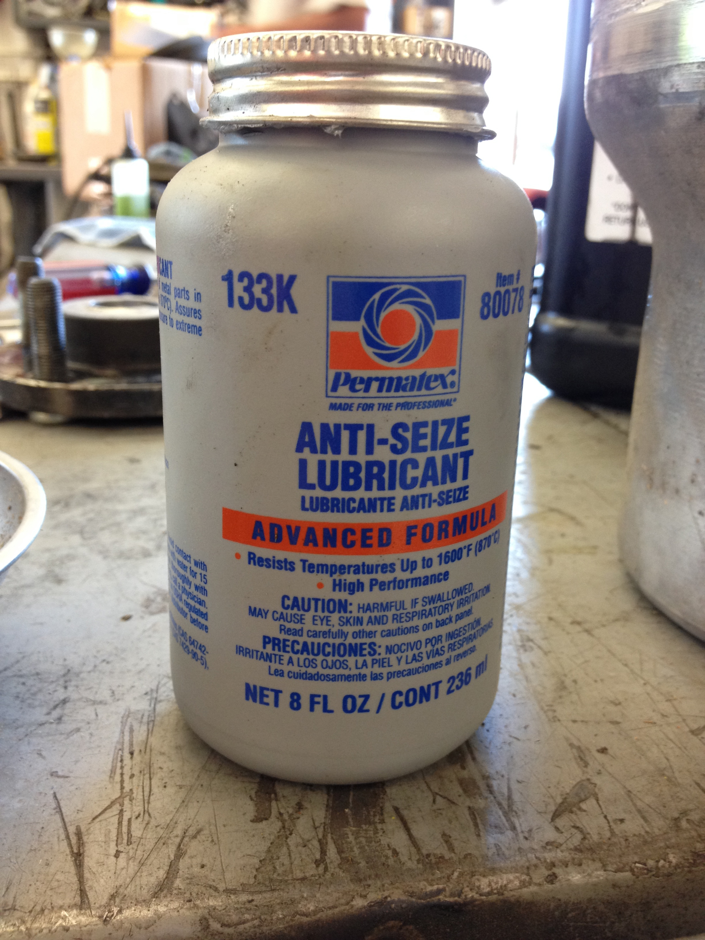 Anti Seize can be purchased from most auto parts stores