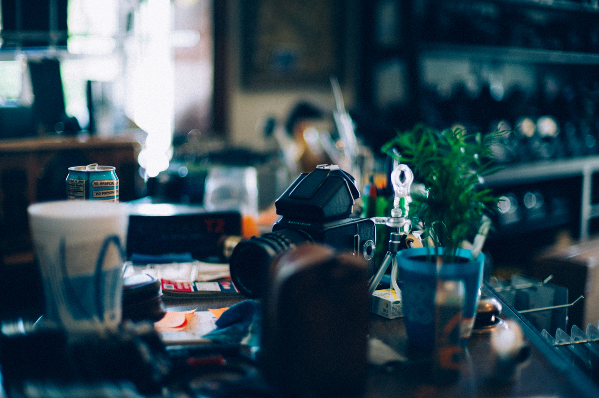 This frame was shot by Armand (the store owner and manager).