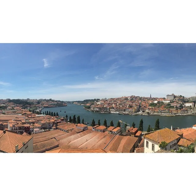 Villa Nova De Gaia, Portugal. View from the house. Wine. Good food. Music. Perfect. #prima #porto