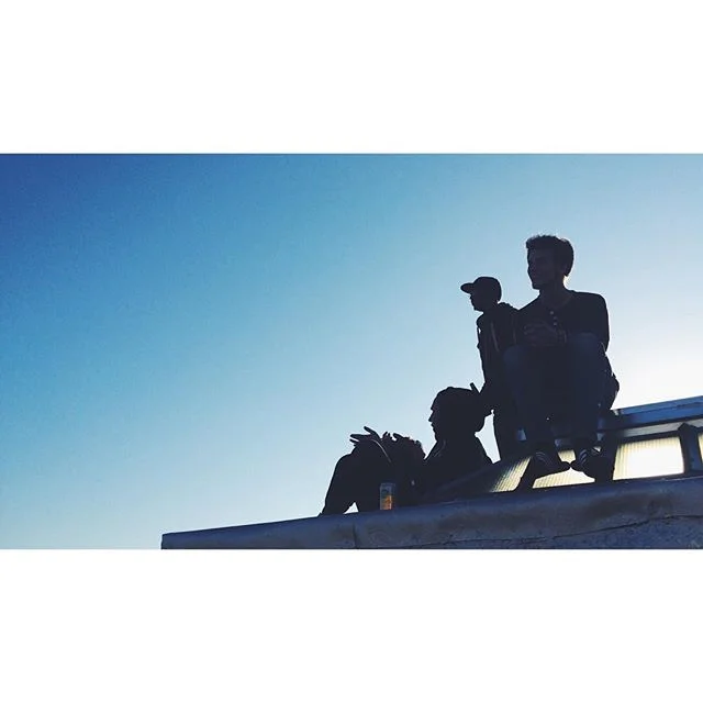 Rooftop sunrise. #NYC #brooklyn #bushwick #octothorpe