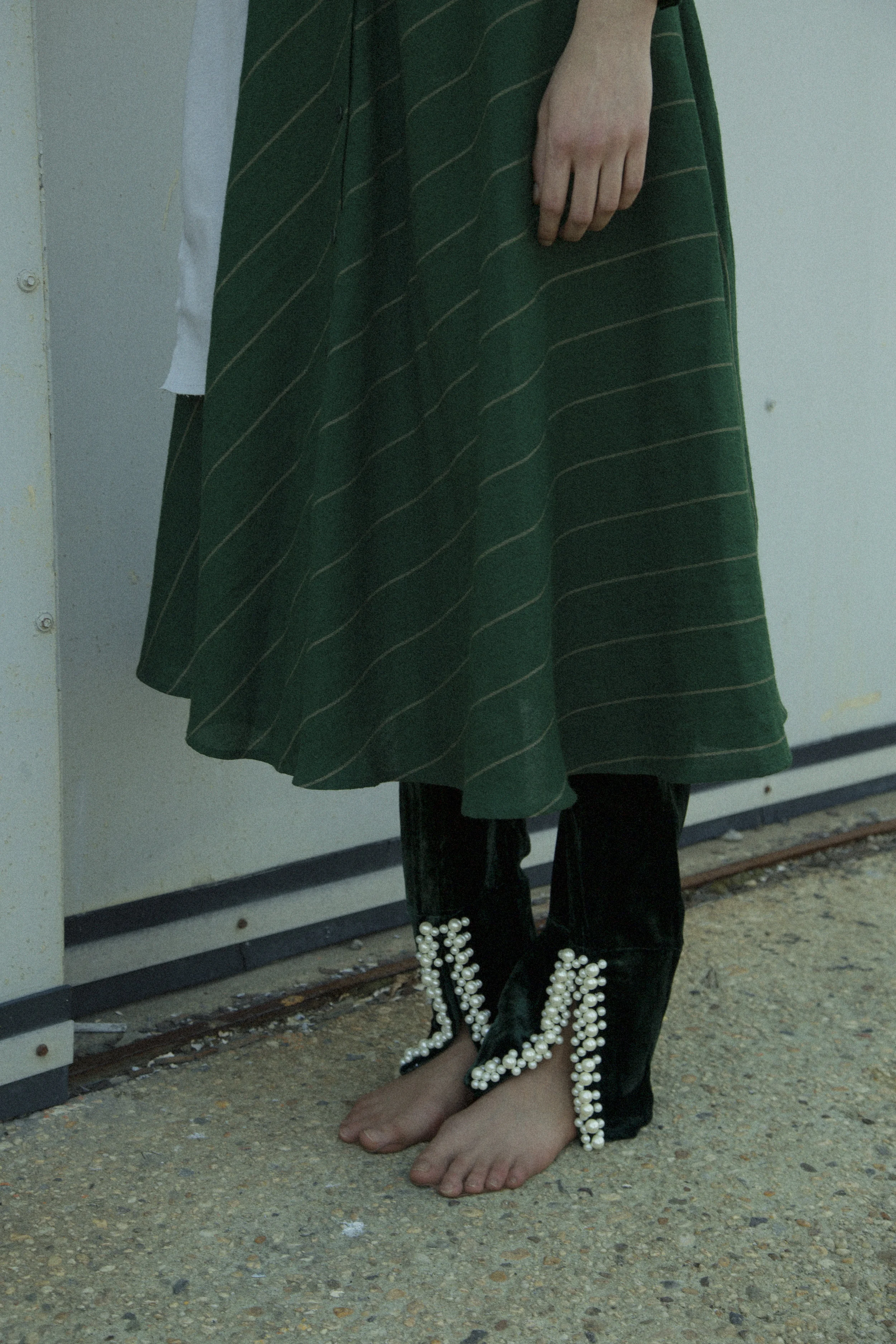 dress: samuji jacket: carl jan cruz bottoms: maki oh