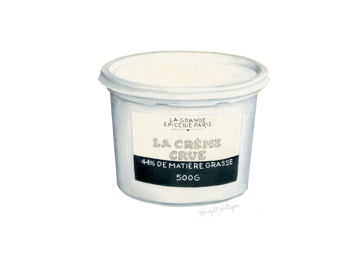 Creme Fresh Illustration