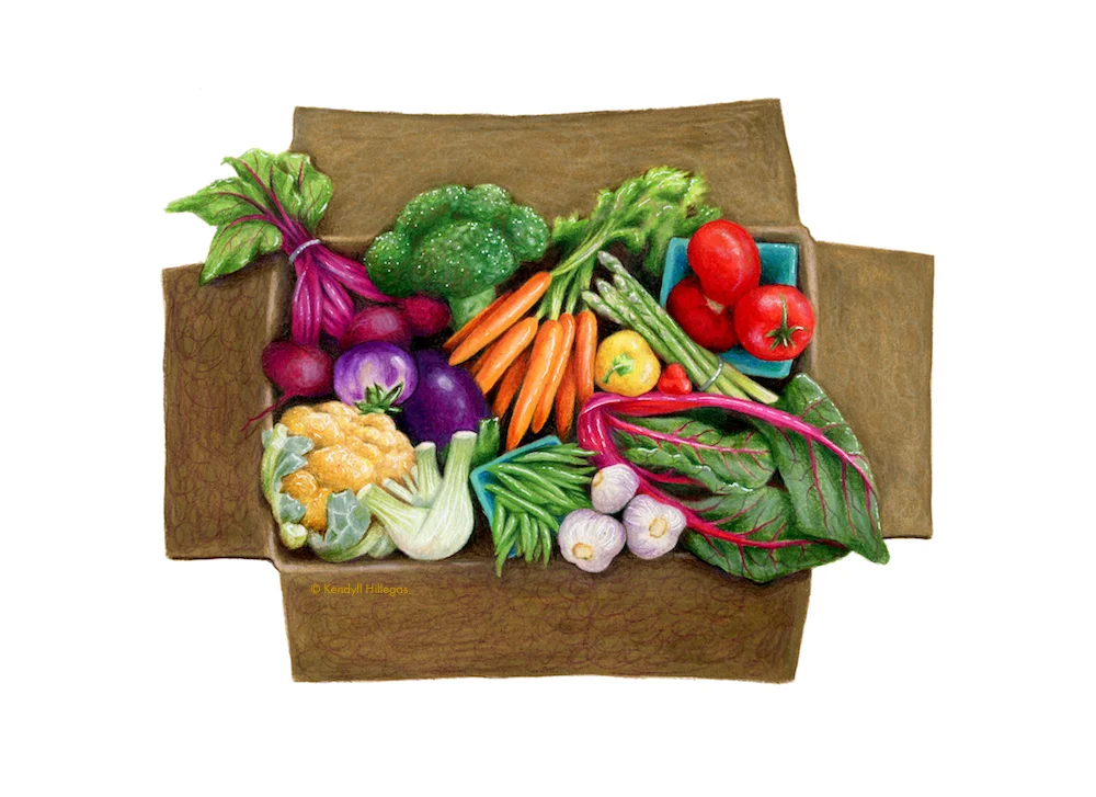Box of Vegetables