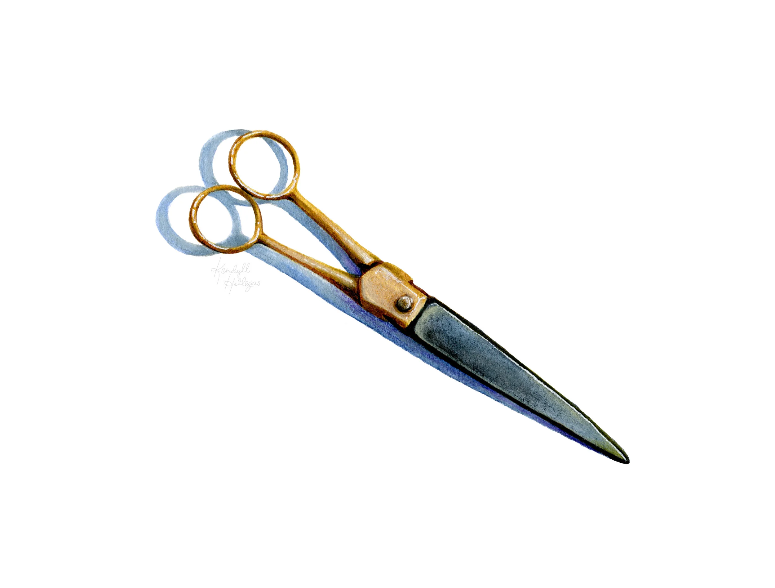 Brass Scissors