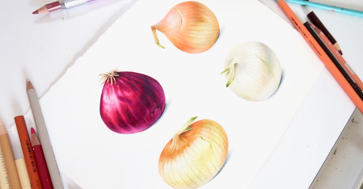 Onions in process