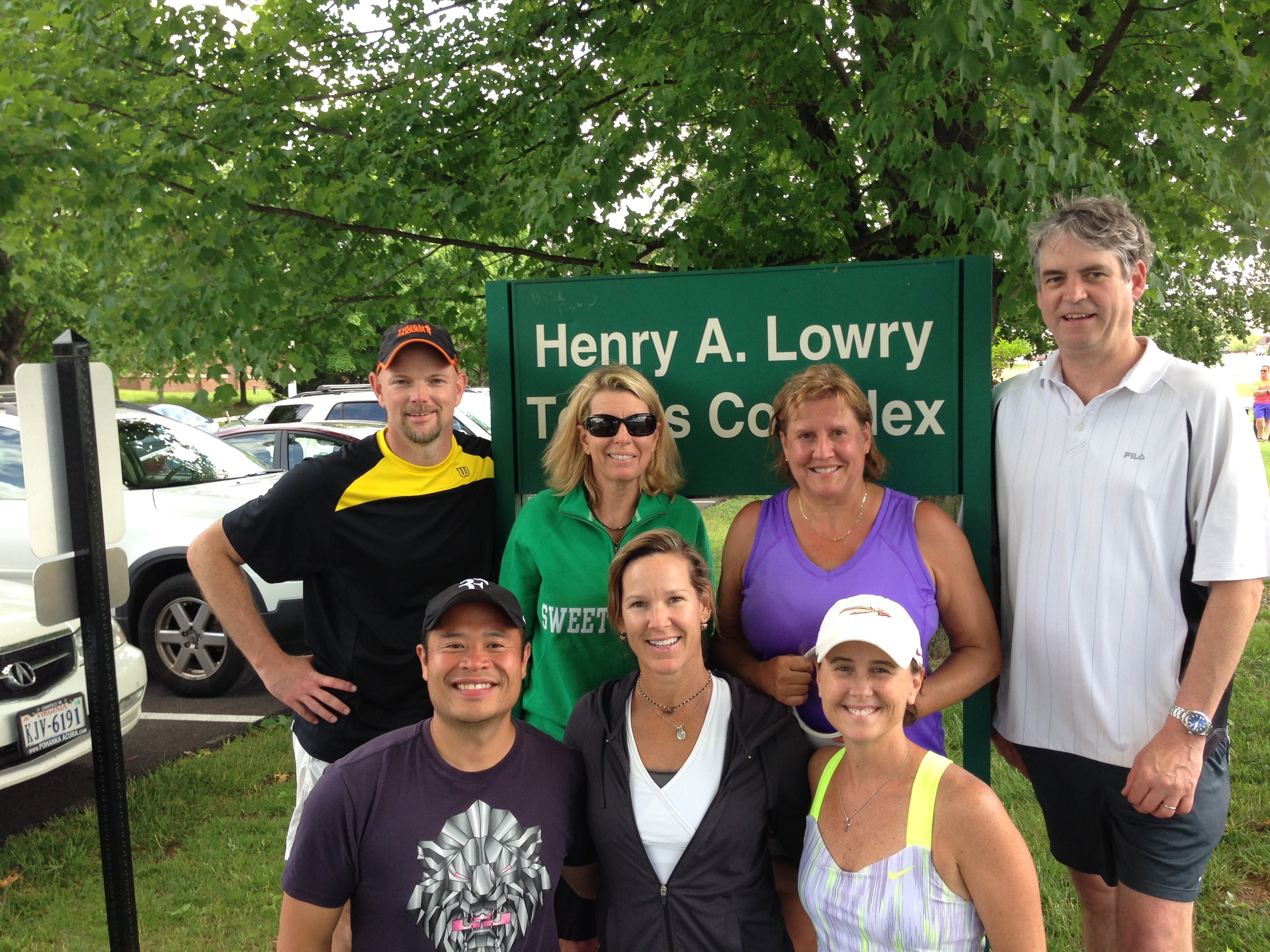 Congrats Matt, Stacy, Christy, Brian, Ralph, Janice & Courtney as they represented Raintree in districts for the Mixed 9.0 league.
