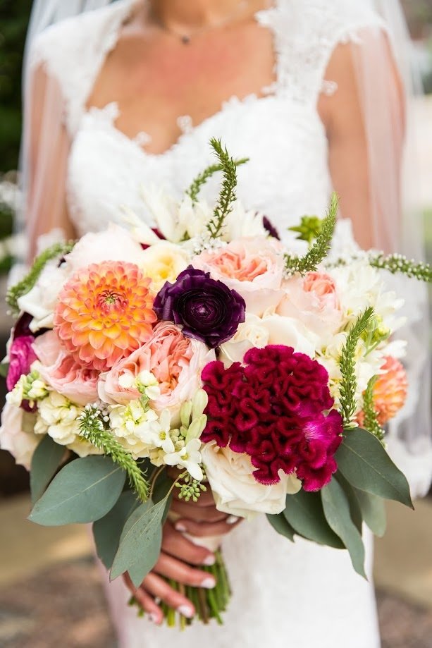 Jessica's Bridal Bouquet / Photo: Jon Koch