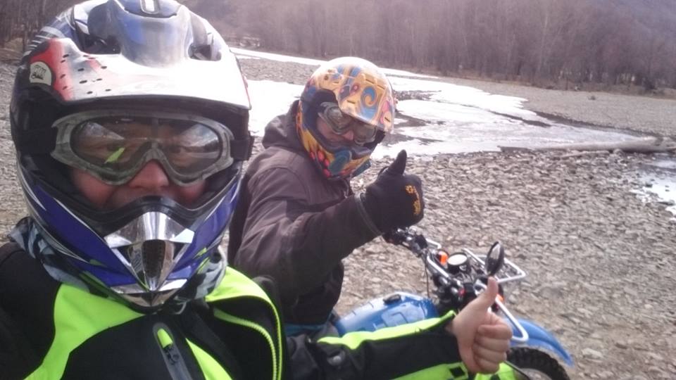 I wish we had more days to ride in mongolia. jose and miguel checa, spain, may. 2015