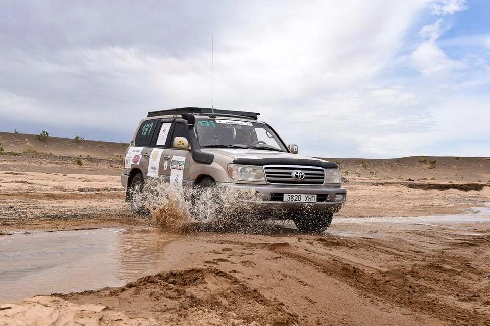 TOYOTA LAND CRUISER 100 SERIES: PETROL, AUTOMATIC, V-8 RELIABLE COMFORTABLE VEHICLE. ALL OUR CARS ARE EQUIPPED WITH "ARB" BUMPER AND WINCHES. WE'LL PROVIDE TWO EXTRA TIRES. ROOF TENTS ARE OPTIONAL AND IT CAN BE INSTALLED IN EVERY VEHICLE. AND WE HAVE "LUGGAGE STORAGE SERVICE" WITH FREE OF CHARGE.