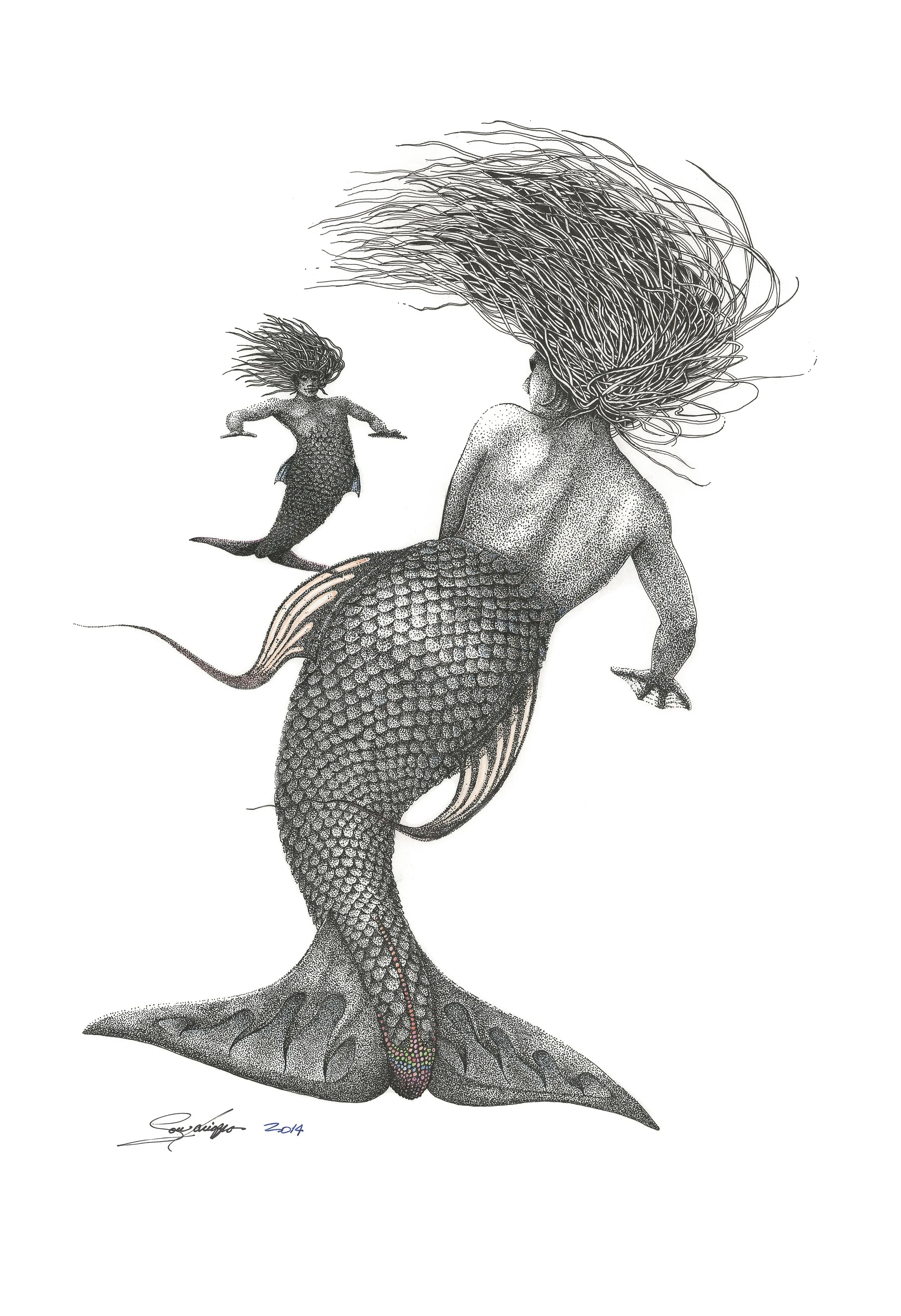 "A Mermaid's Tale" Print