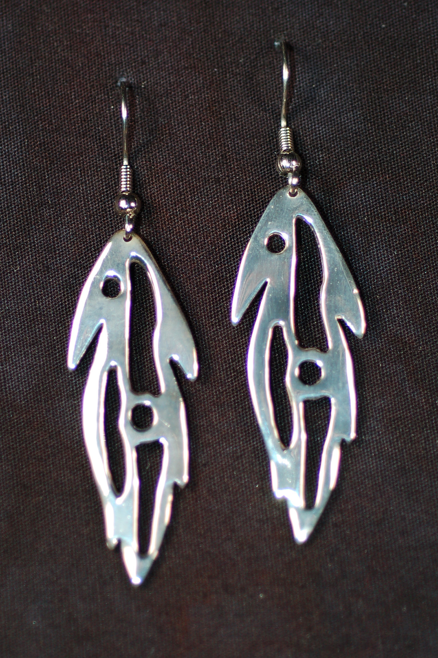 Totemic Feather Large Earrings