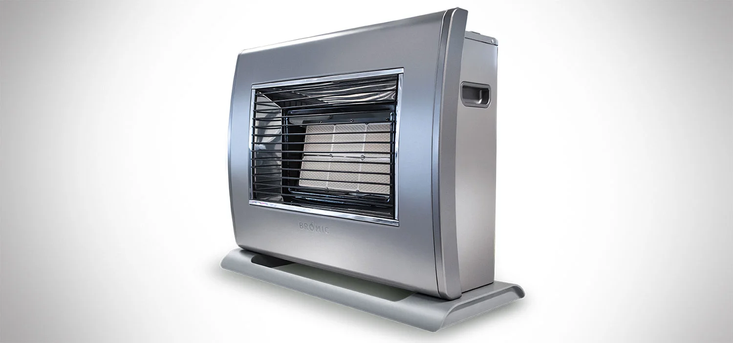 Award winning producer of gas powered heating, Bromic, commissioned IDA to restyle its popular Supaheat room heater