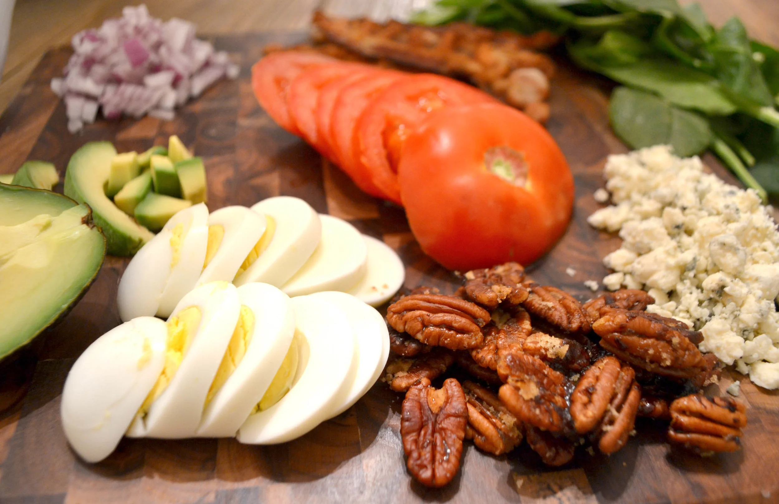 Spinach Bacon Avocado Salad — West Coast Capri