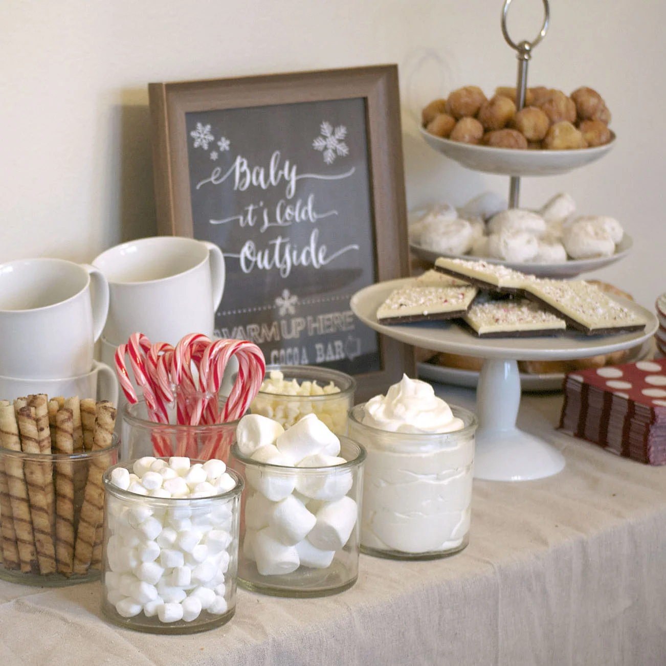 Hot Chocolate Bar with Keurig