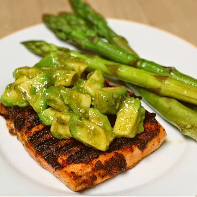 Avocado Salsa Salmon