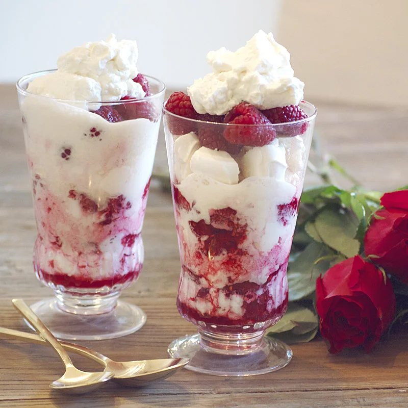 Raspberry Cream Dessert