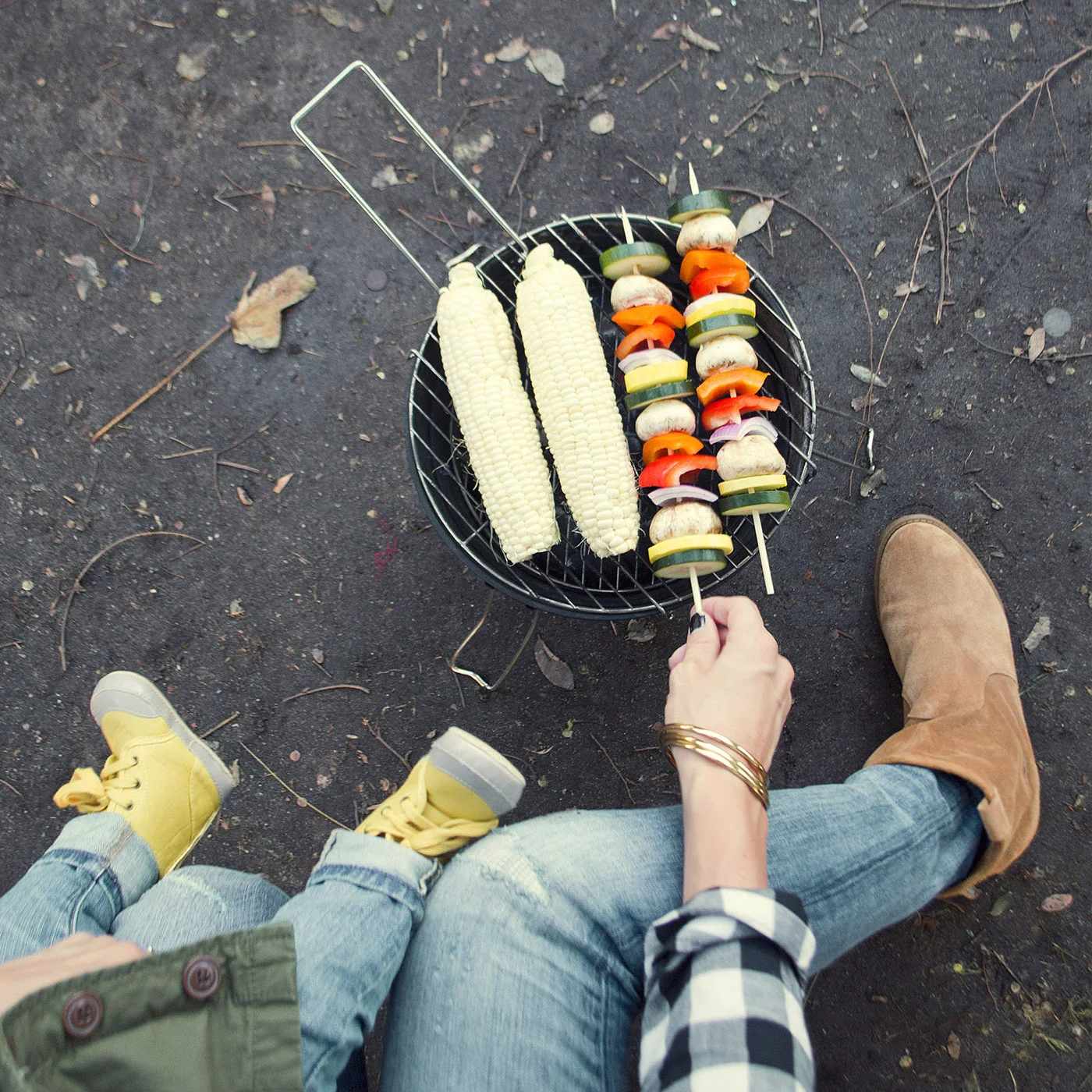 Pop-Up Grill Campfire