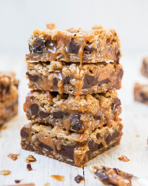 carmelita oatmeal bars