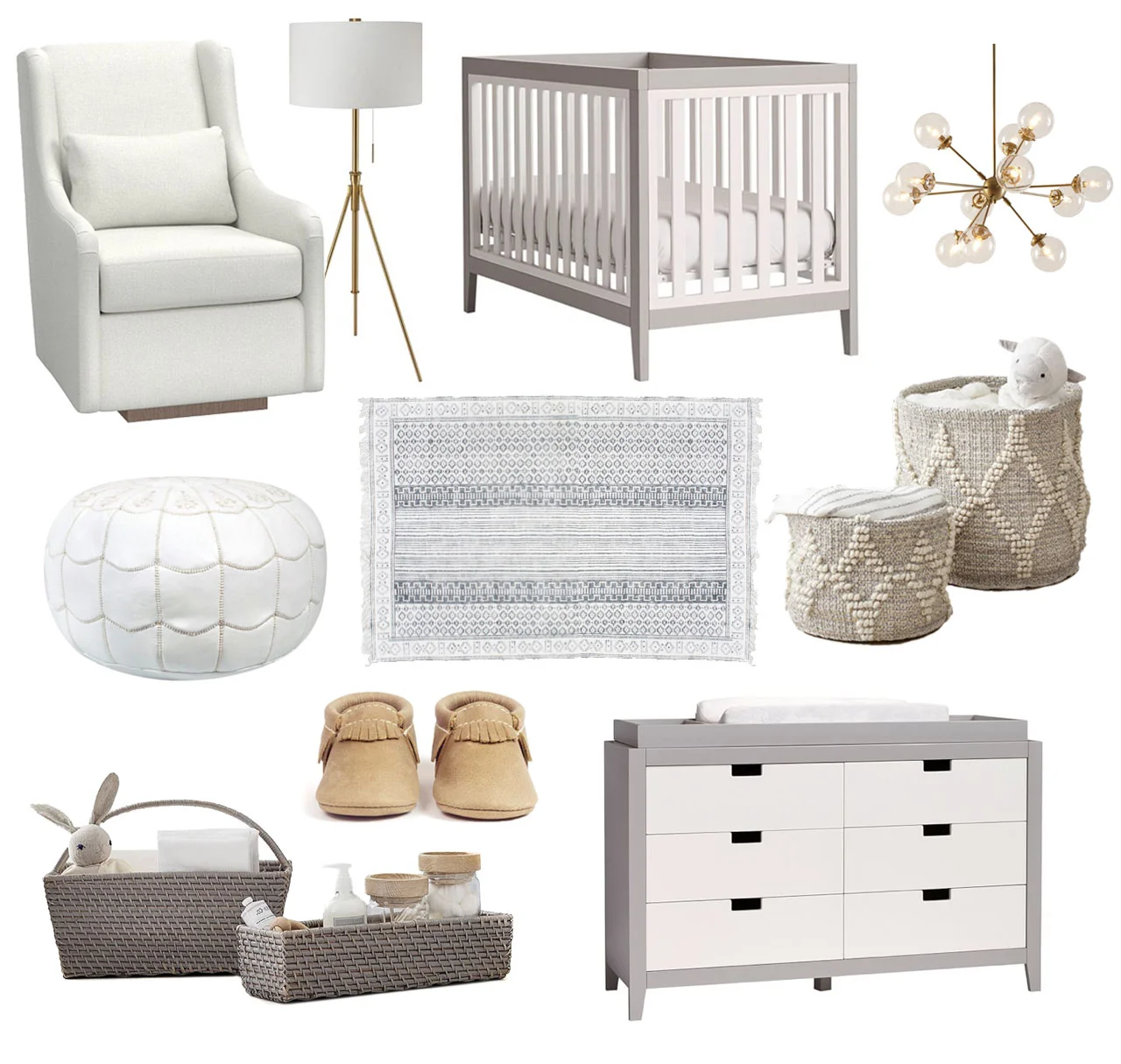 baby boy modern nursery