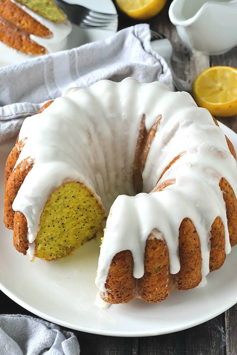 Lemon Poppyseed Bundt Cake West Coast Capri