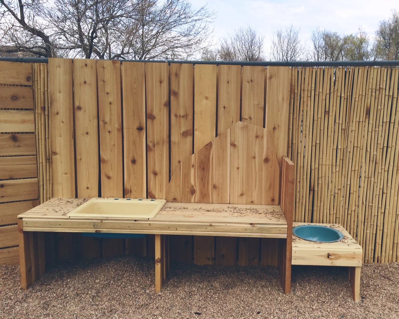 Mud Kitchen, Montessori Academy of Colorado, Denver, CO