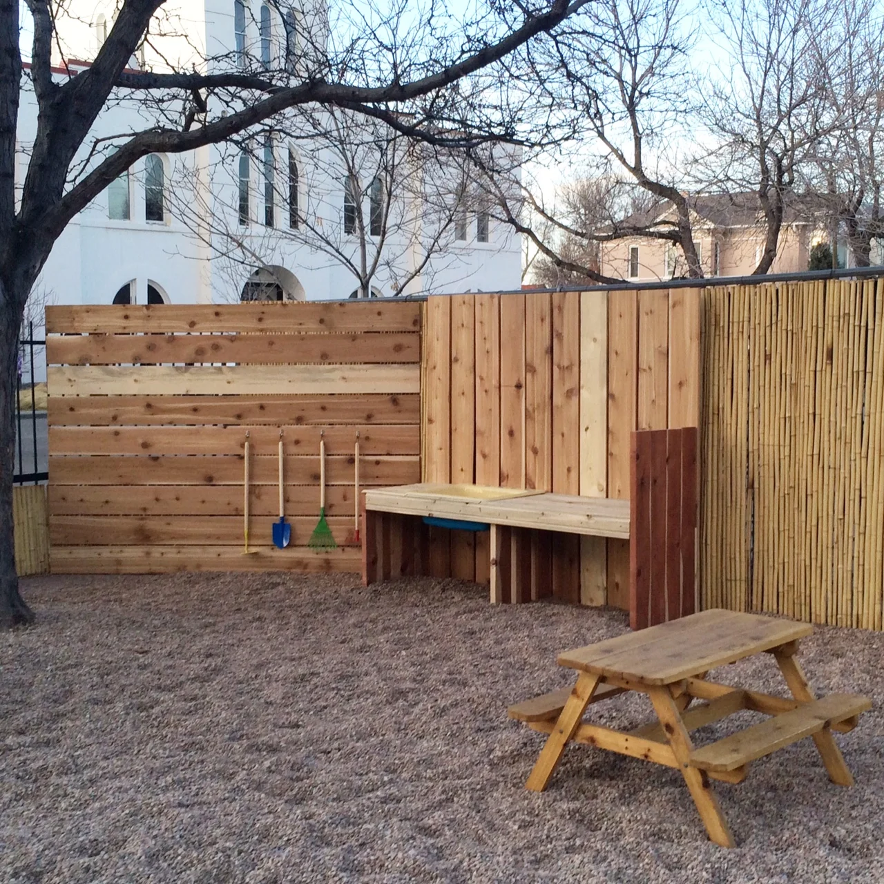 Mud Kitchen, Montessori Academy of Colorado, Denver, CO