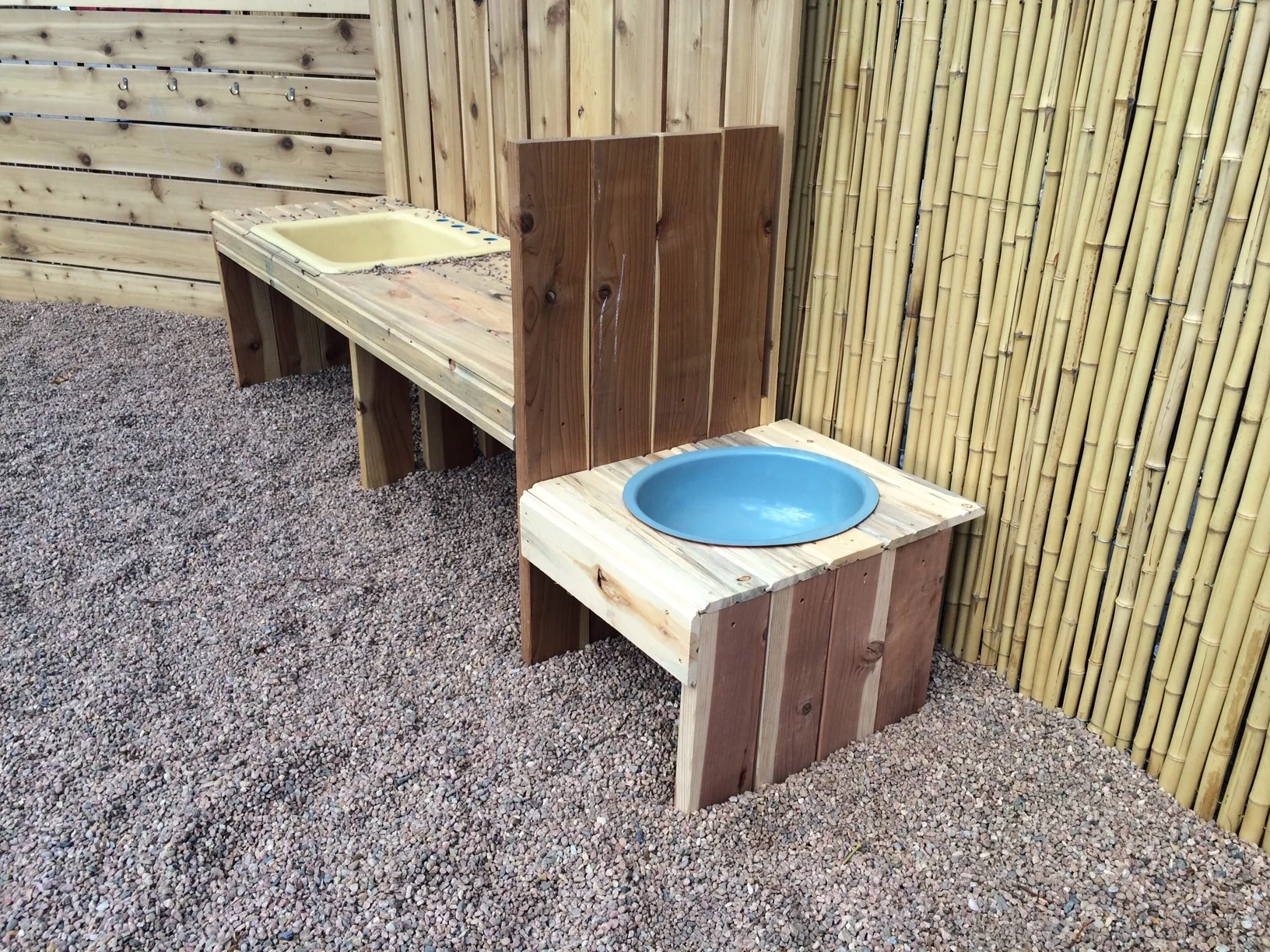 Mud Kitchen, Montessori Academy of Colorado, Denver, CO