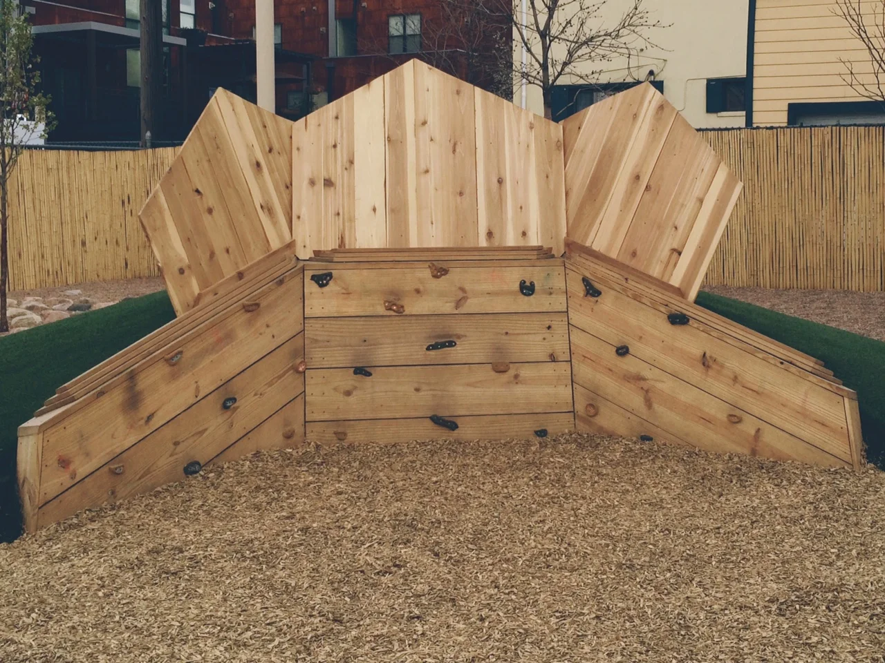 Climbing Wall, Montessori Academy of Colorado, Denver, CO