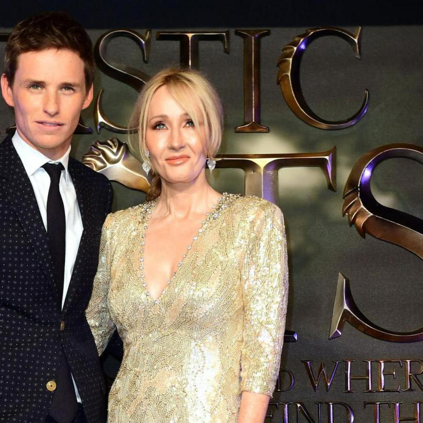 3D Fantastic Beasts logo for Leicester Square film premiere