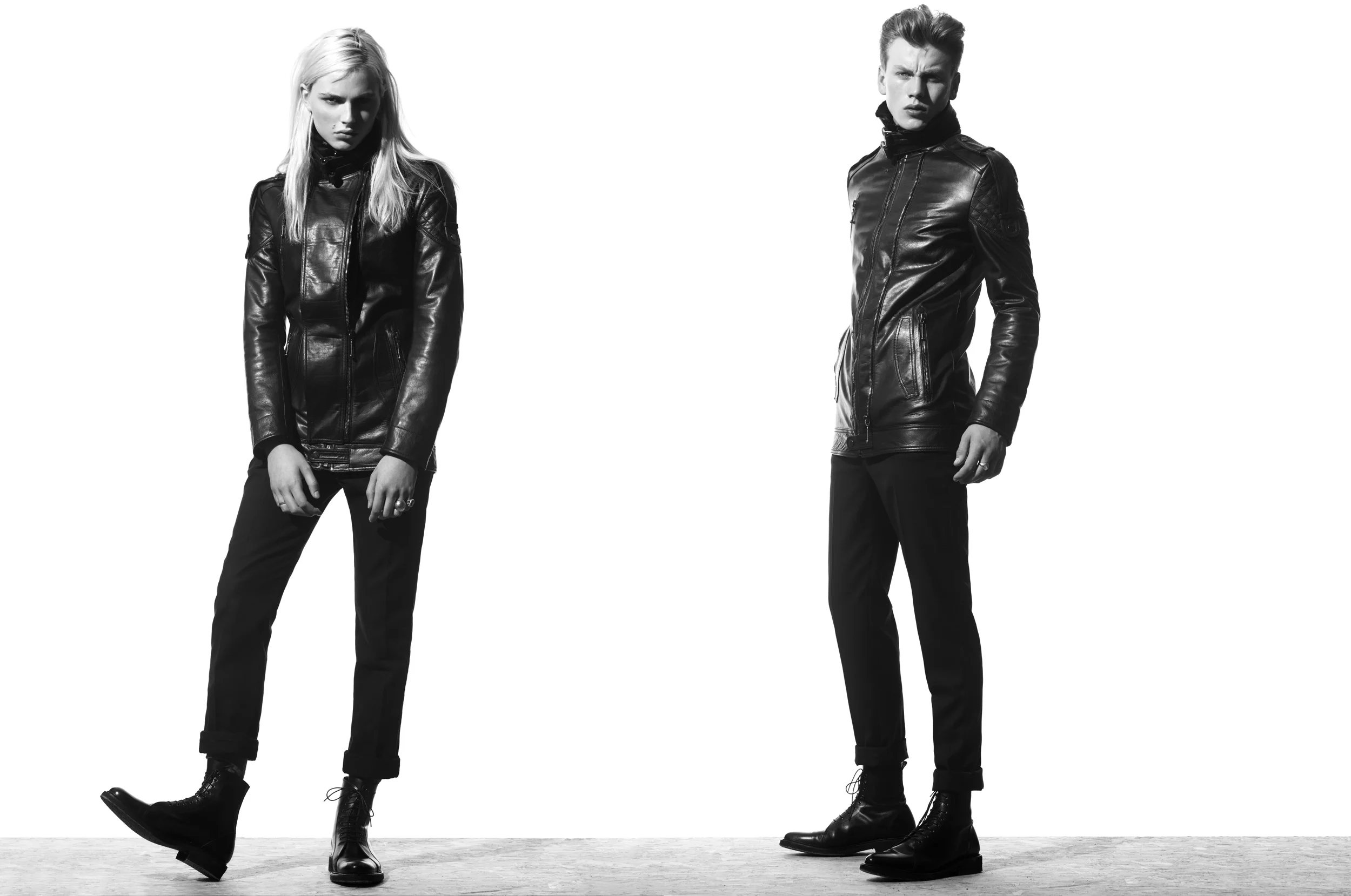 Andre Pejic and Sid Ellisdon for Martyn Bal, photographed by Richard Stow, in London