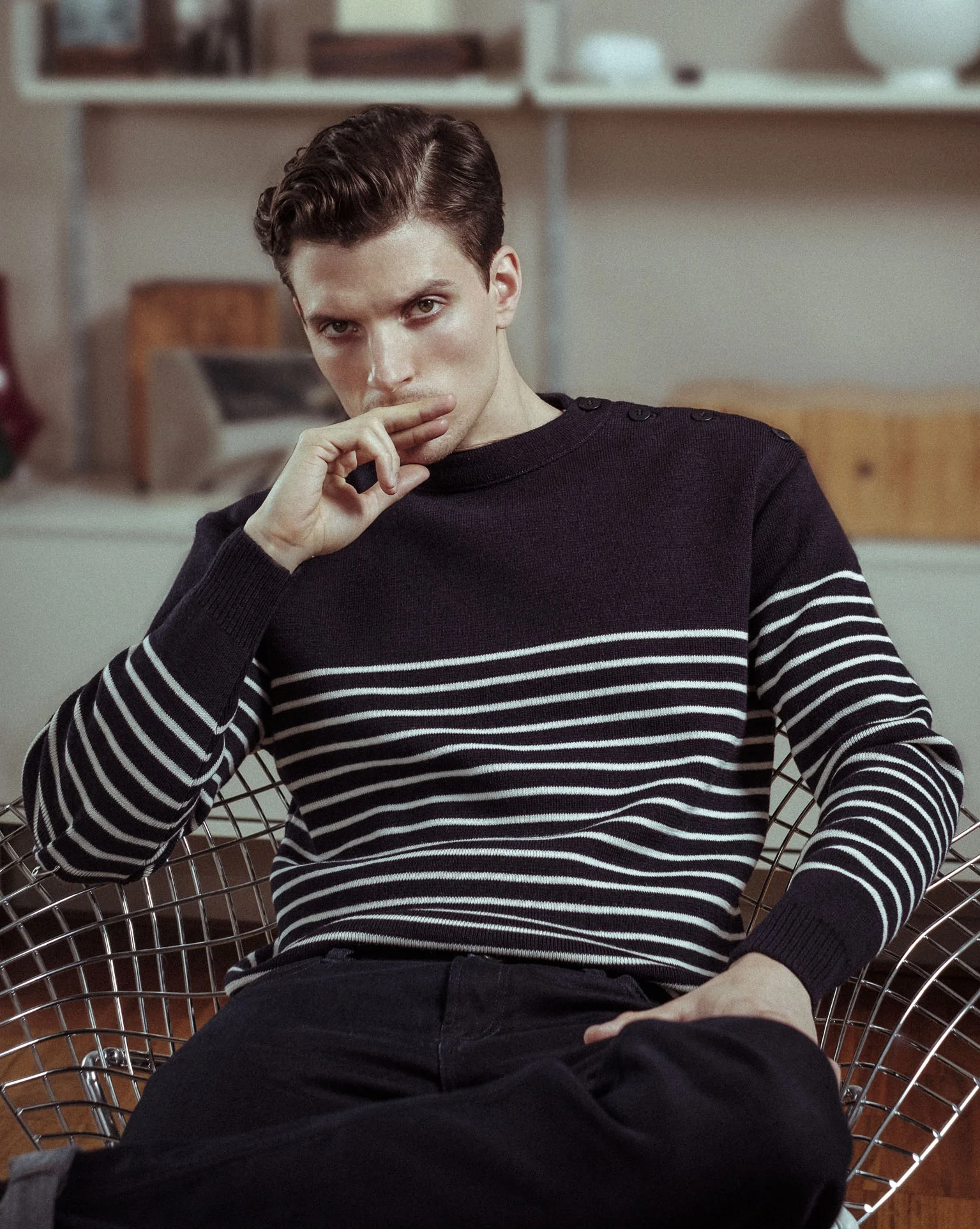 Menswear editorial for Shortlist in The Barbican