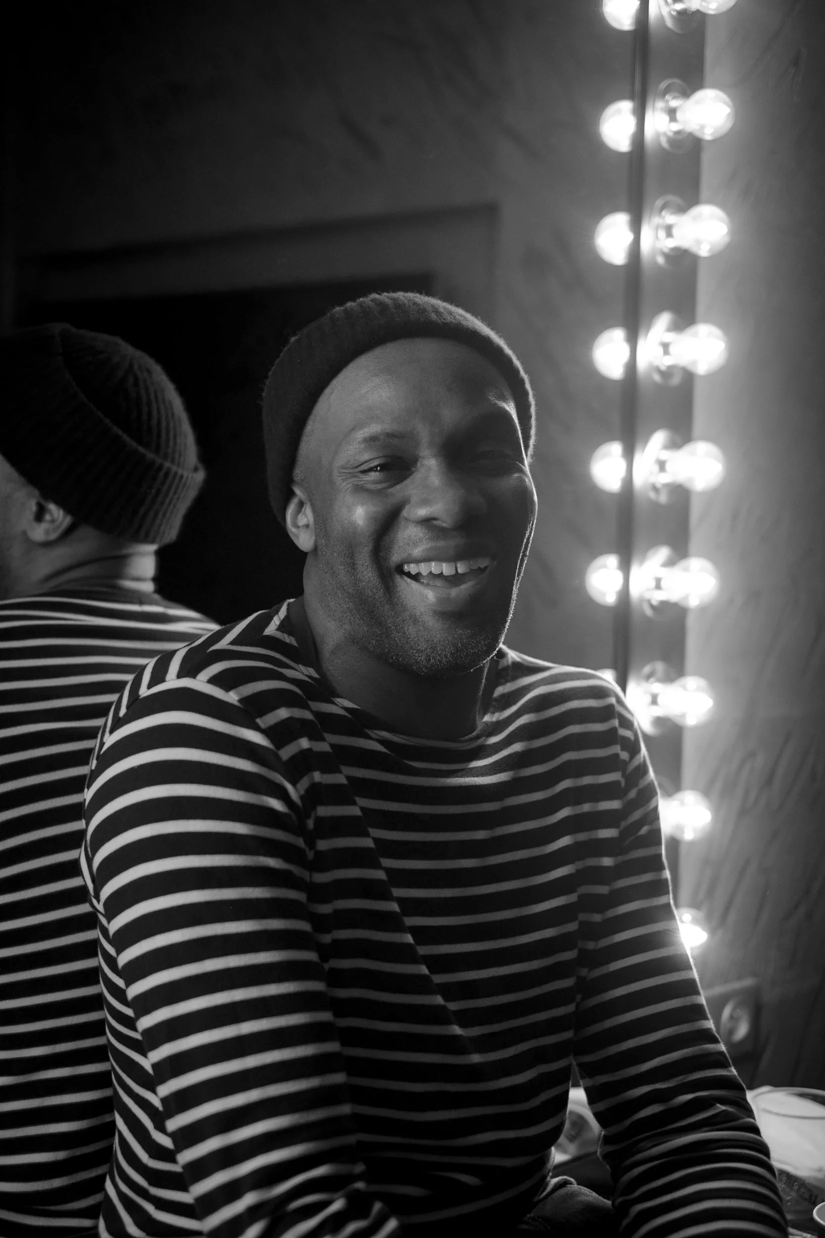 Gary Powell backstage at the Libertines Paris concert