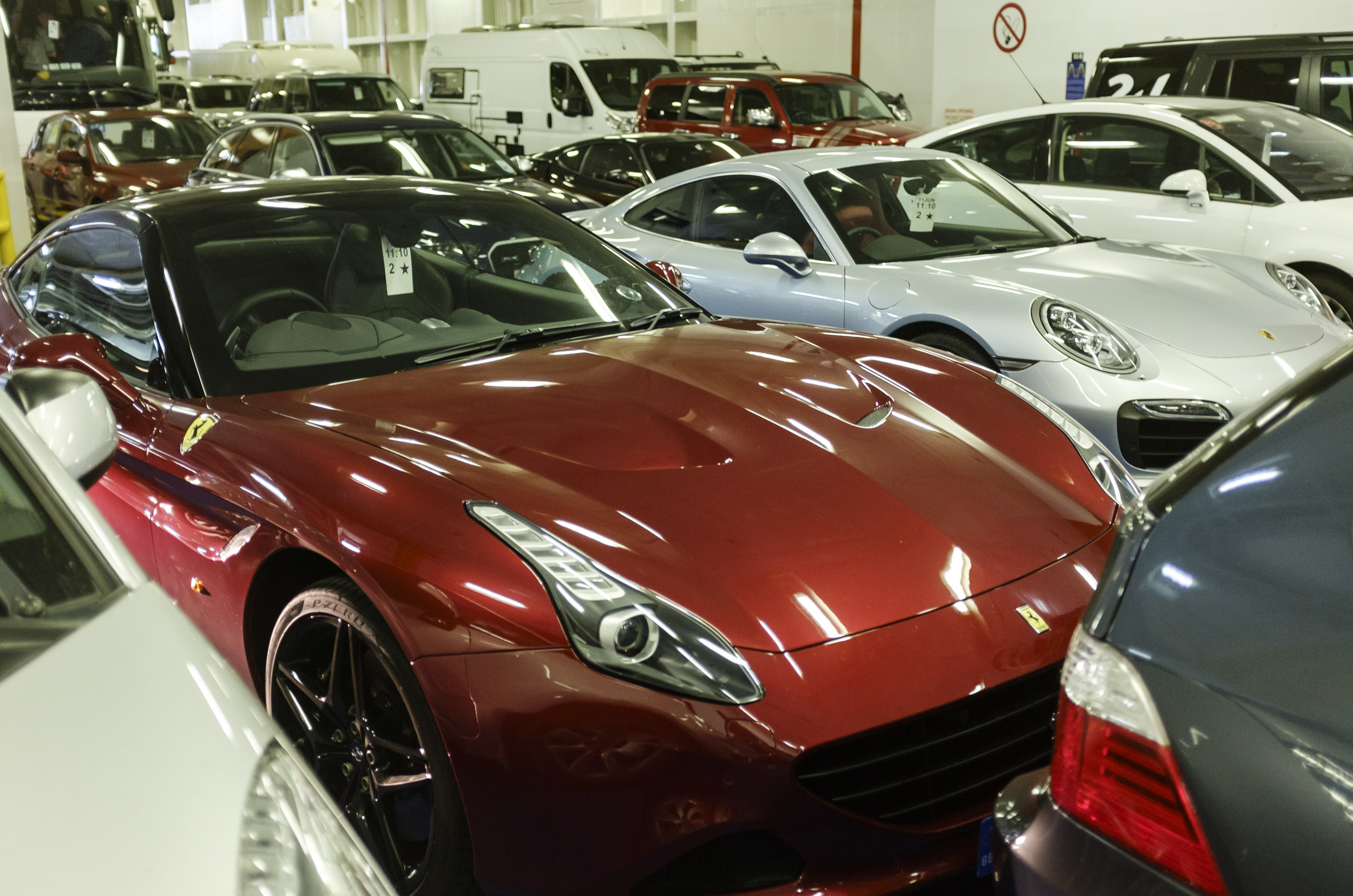 Ferrari to Italy and back