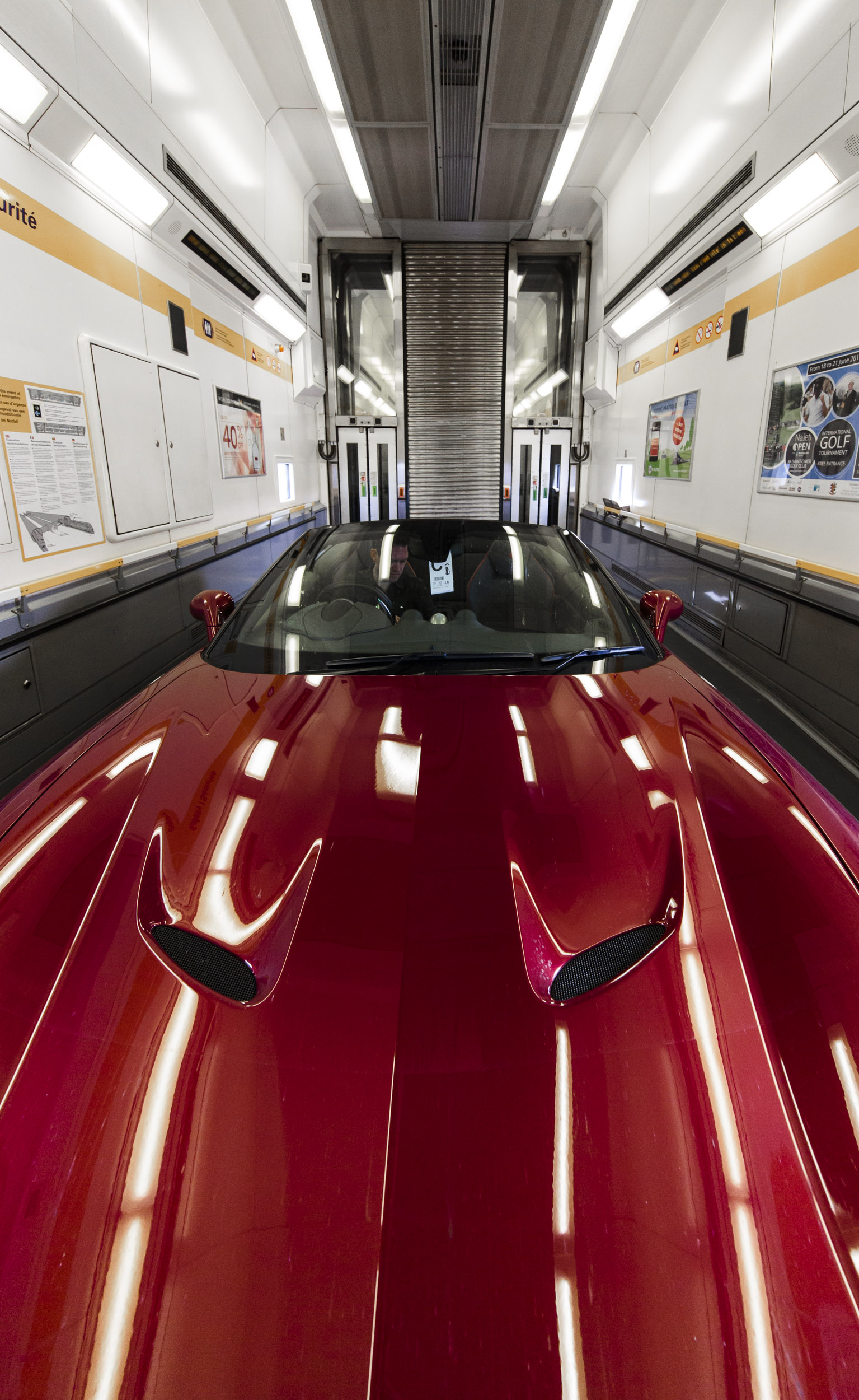 Ferrari to Italy and back
