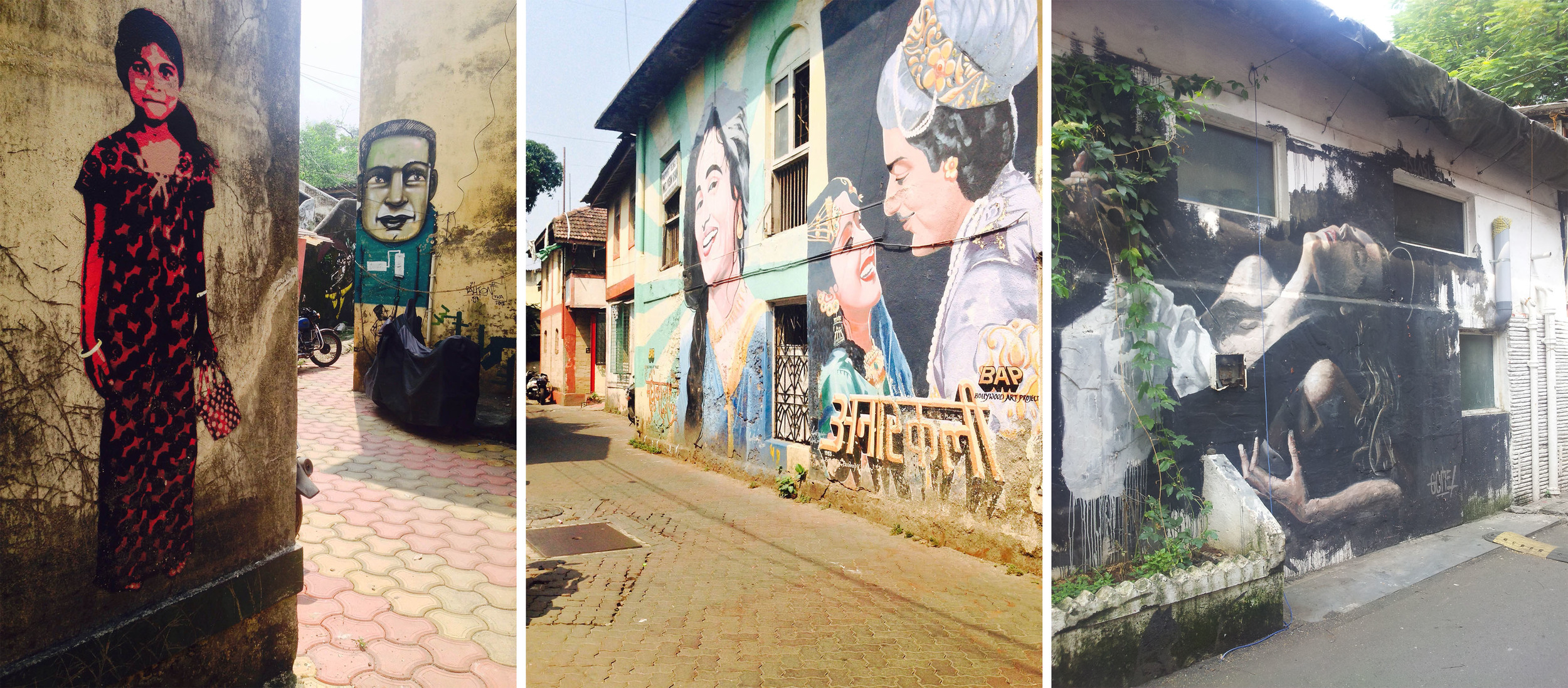 Street Art at Ranwar. 