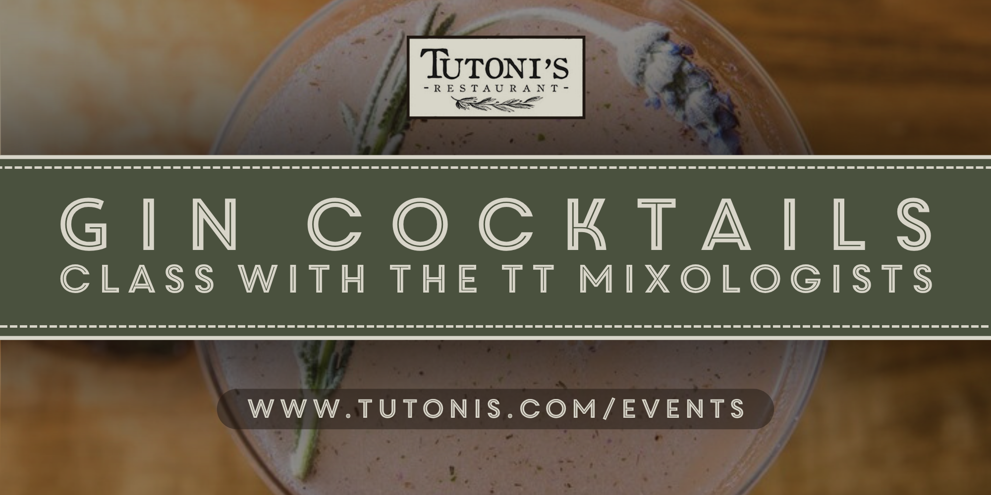 Gin Cocktails Class