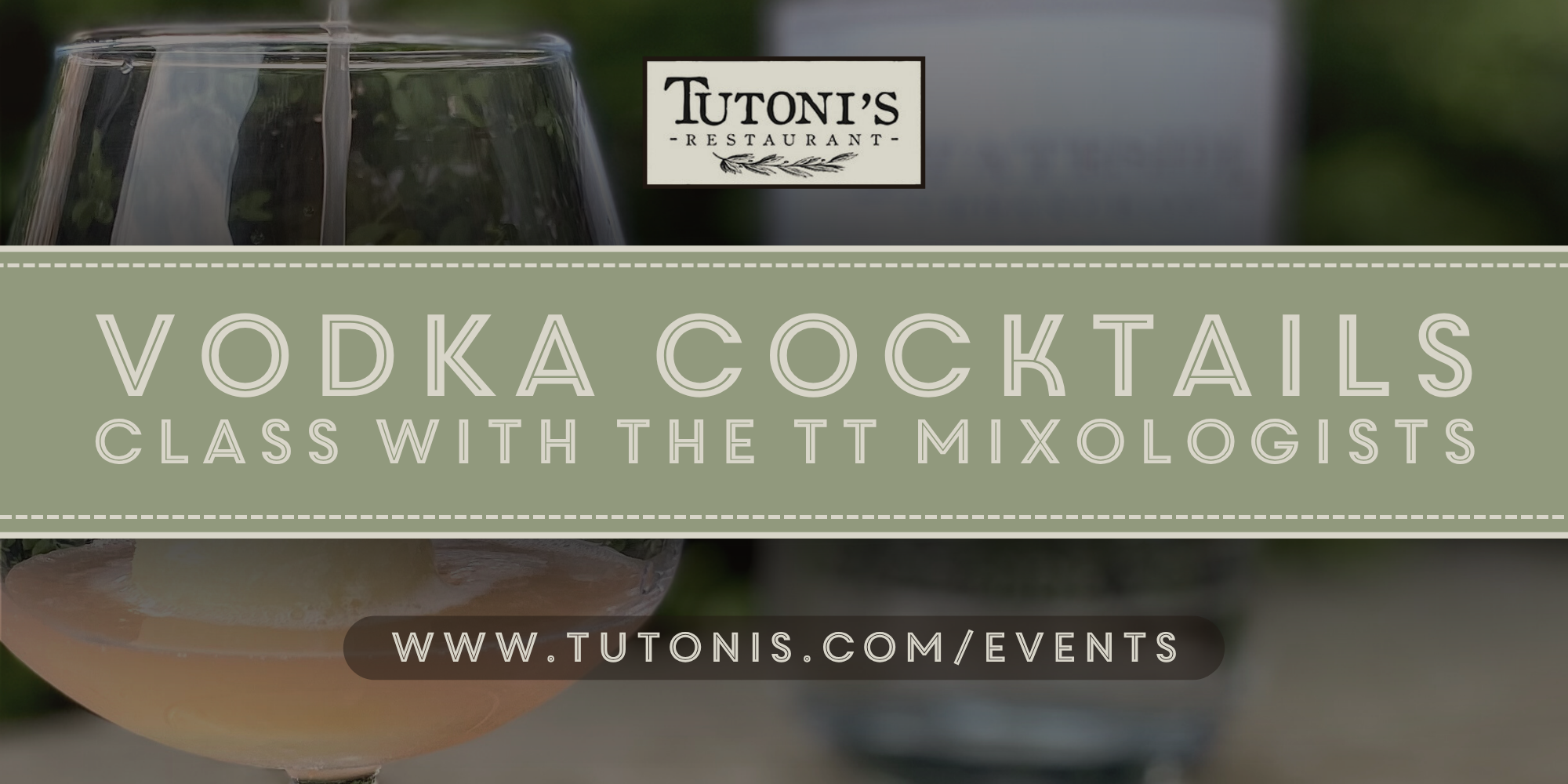 Vodka Cocktails Class