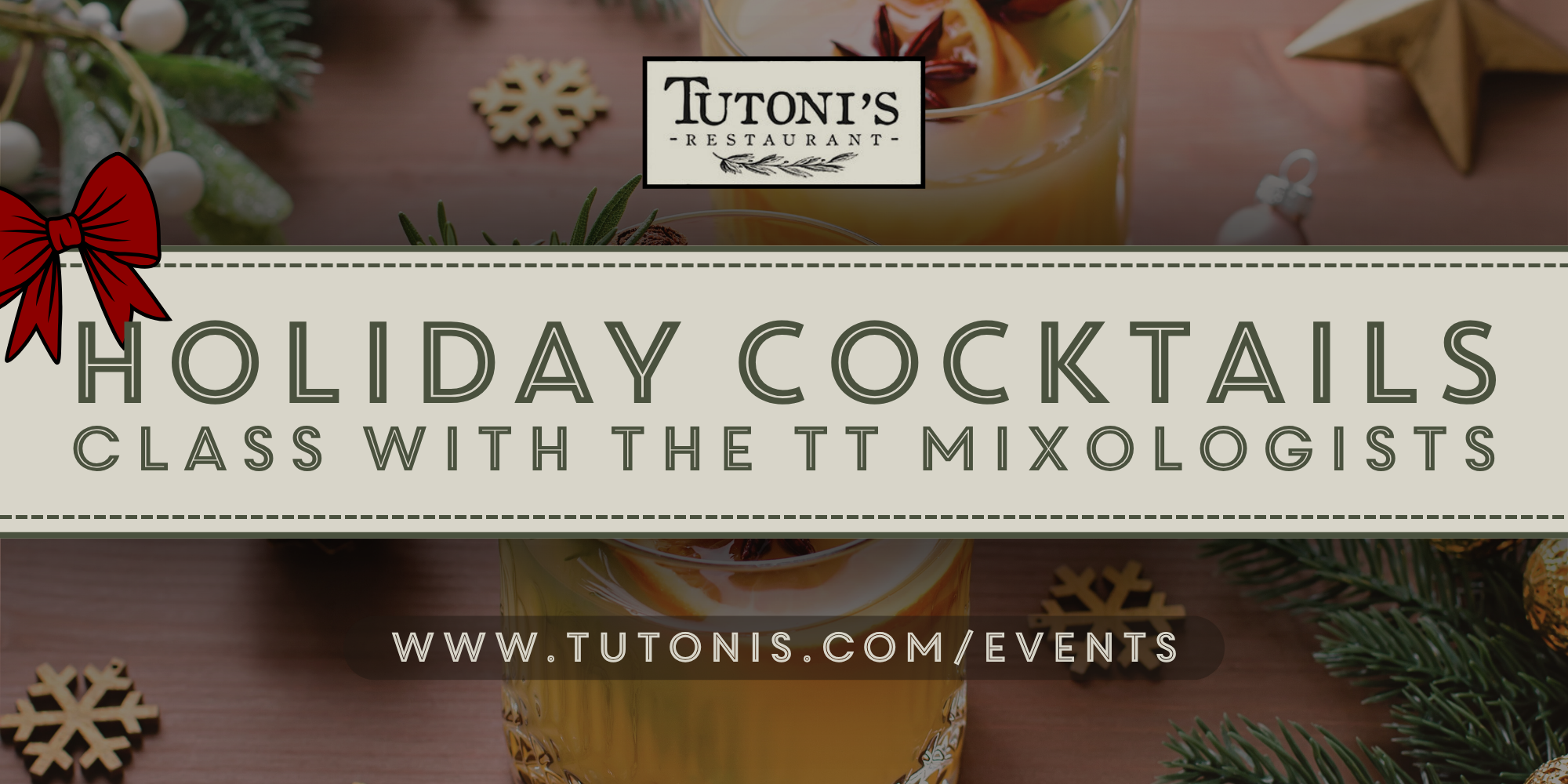 Holiday Cocktails Class