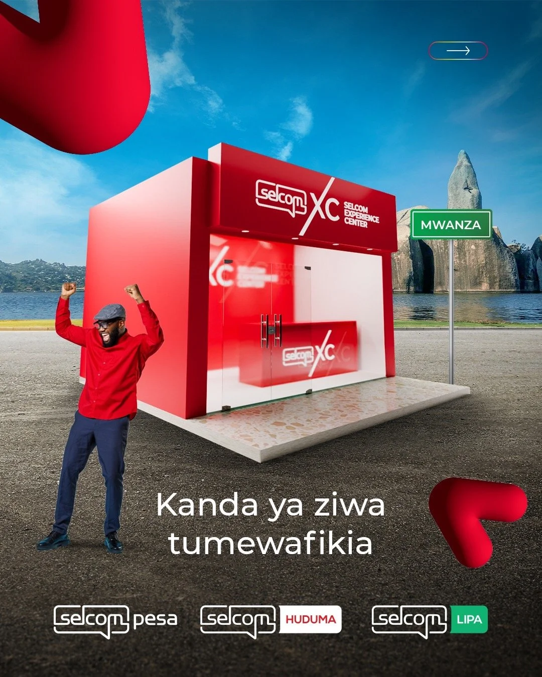 Welcome To Our New Mwanza Selcom Experience Centre!