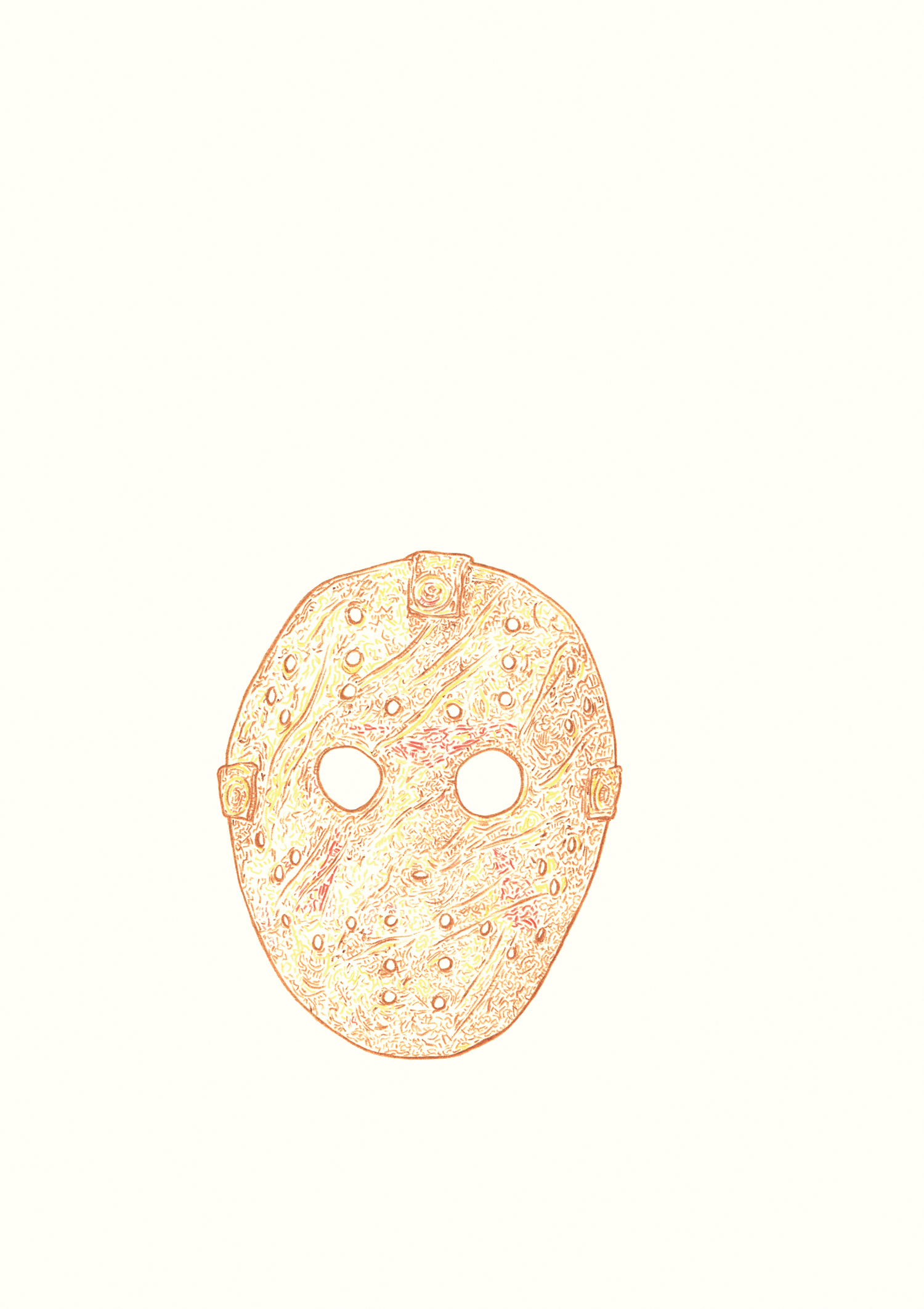 Part of an on going project exploring the identity of masked characters.